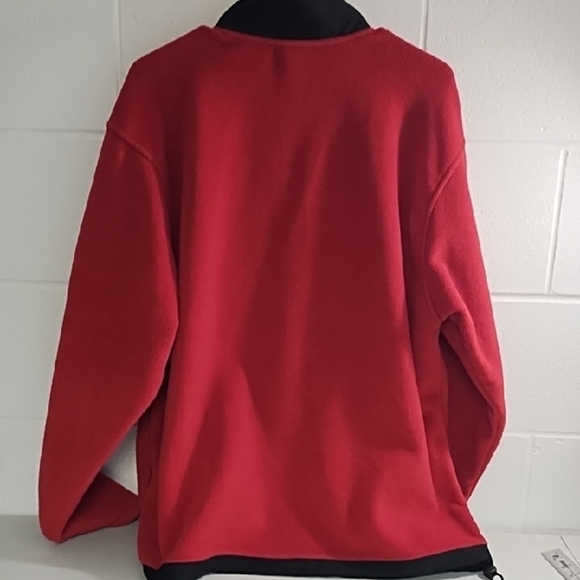 1/4 Zip Soft Fleece Sweatshirt Side Pockets Drawstring Bottom - Picture 16 of 16